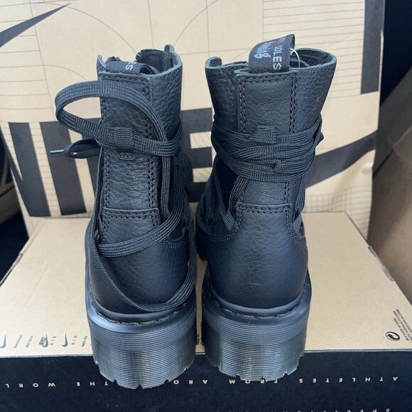 NEW DR. Martens Jarrick II Laced Zip Leather Platform MSRP $260 Women Size 7 - Picture 5 of 6